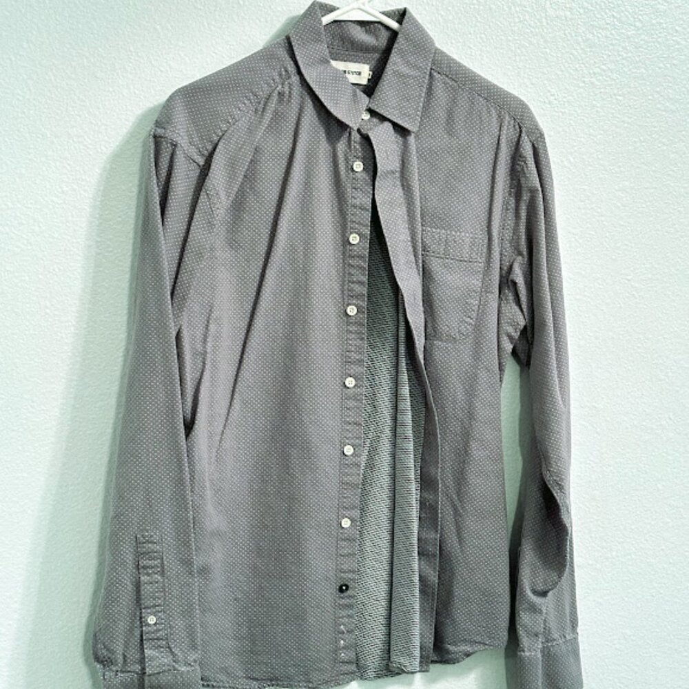 Taylor Stitch Mens button up work shirt dress shirt | Mens Xl
